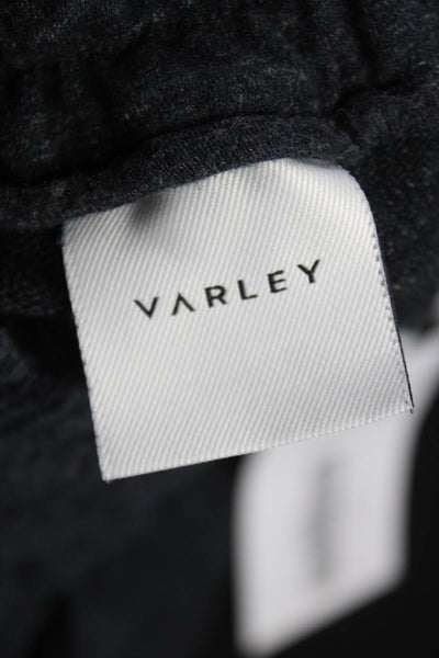 Varley Womens Jogger Pants Gray Cotton Blend Drawstring Size XS