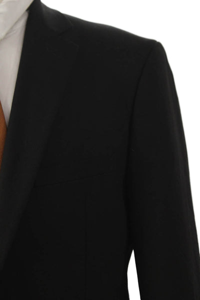 Ted Baker London Men Blazer Black Button Size 42