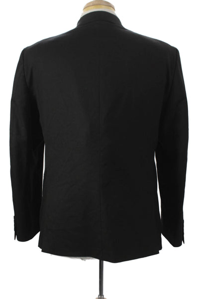 Ted Baker London Men Blazer Black Button Size 42