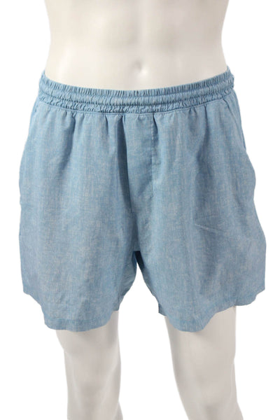 Lululemon Mens Athletic Blue Solid Lightweight Shorts Size XL