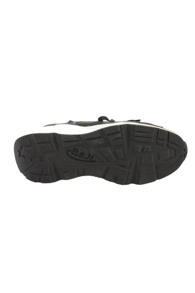 Ash Womens Studded Camouflaged Low Top Athletic Sneakers Shoes Black Size 8