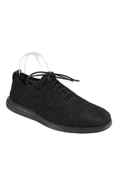 Cole Haan Grand.OS Womens Brogue Wingtip Lace Up Oxford Shoes Black Size 7M