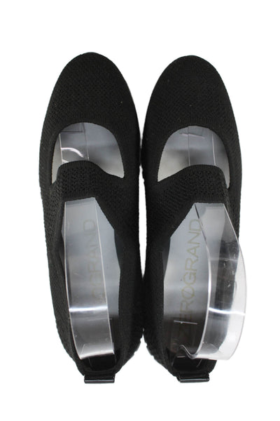 Cole Haan Grand.OS Womens Slip On Mary Janes Shoes Black Size 8M