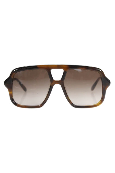 Loewe Womens Tortoise Shell Frame Square Frame Sunglasses LW40161U