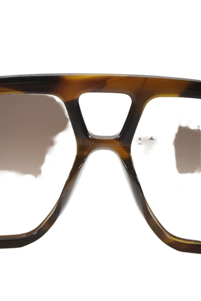 Loewe Womens Tortoise Shell Frame Square Frame Sunglasses LW40161U
