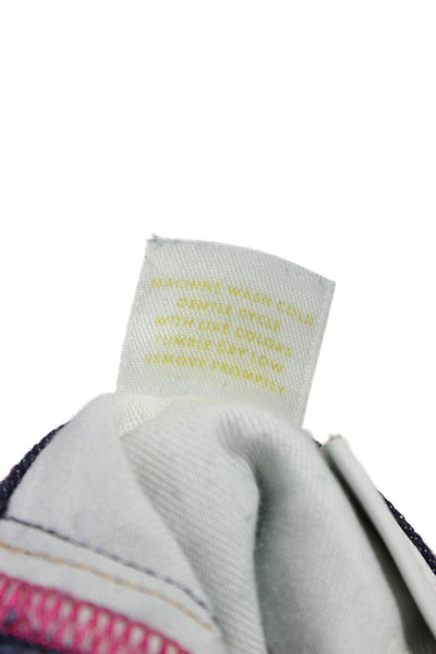 Kate Spade Womens Skinny Jeans Blue Cotton Blend Size 24