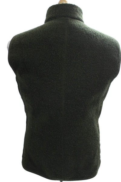 Lululemon Mens Fleece Zip Vest Green Size M