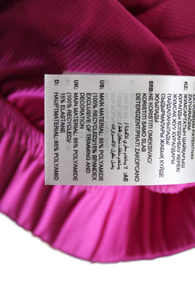 Adidas Women Pink Windbreaker Long Sleeve Size XS