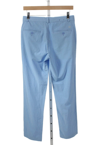Vineyard Vines Boys Button Closure Flat Front Chino Pants Blue Size 18