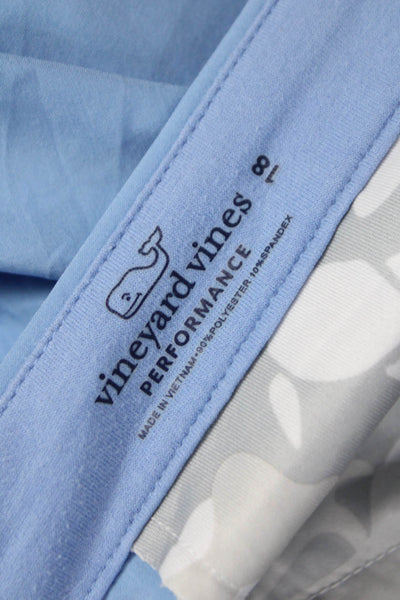 Vineyard Vines Boys Button Closure Flat Front Chino Pants Blue Size 18