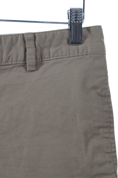 Polo Ralph Lauren Boys Button Closure Flat Front Chino Shorts Beige Size 16