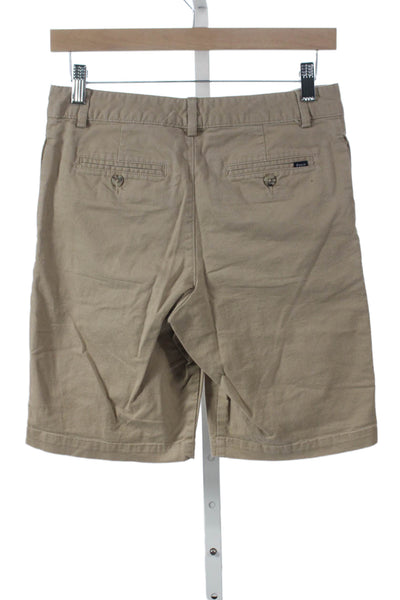 Polo Ralph Lauren Boys Button Closure Flat Front Chino Shorts Beige Size 16