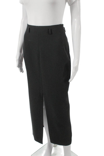 Ba&Sh Womens Straight Pencil Skirt Black Knee Length Size 34