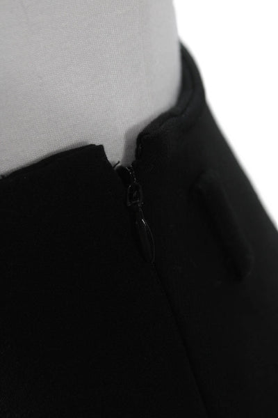 Ba&Sh Womens Straight Pencil Skirt Black Knee Length Size 34