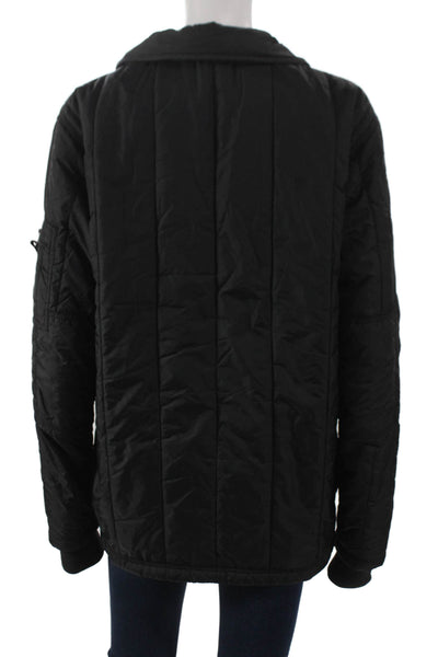 Soul Unisex Adults Quilted Nylon Jacket Black Size L