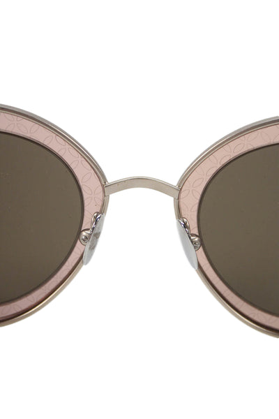 Alaia Womens AA0076S Cat-Eye Classic Sunglasses Solid Pink