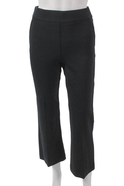 Spanx Women Black Cotton Dress Pants Petite Size S