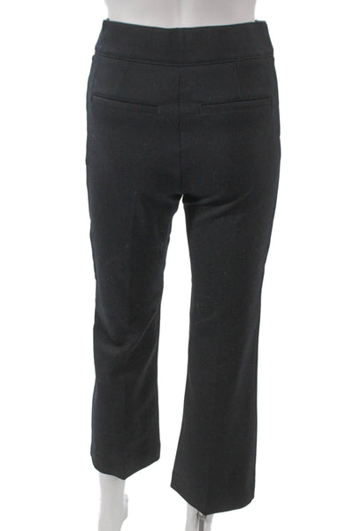 Spanx Women Black Cotton Dress Pants Petite Size S