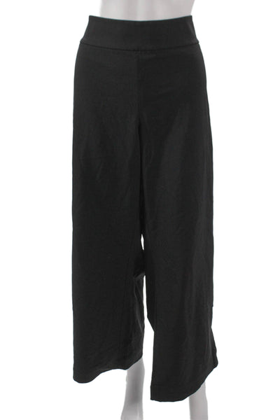 Lafayette 148 New York Women Black Wool Dress Pants Zip Inseam 26 Size 20
