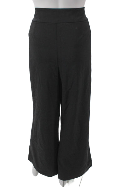 Lafayette 148 New York Women Black Wool Dress Pants Zip Inseam 26 Size 20