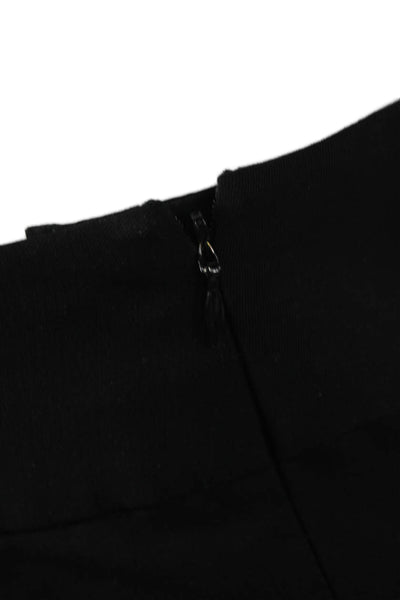 Lafayette 148 New York Women Black Wool Dress Pants Zip Inseam 26 Size 20