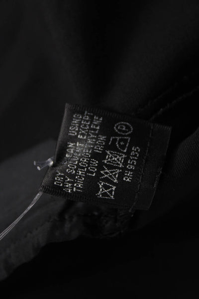Lafayette 148 New York Women Black Wool Dress Pants Zip Inseam 26 Size 20