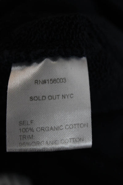 Sold Out Womens Blue Organic Cotton Pull On Sweatpants Size XS