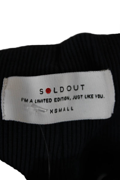 Sold Out Womens Blue Organic Cotton Pull On Sweatpants Size XS