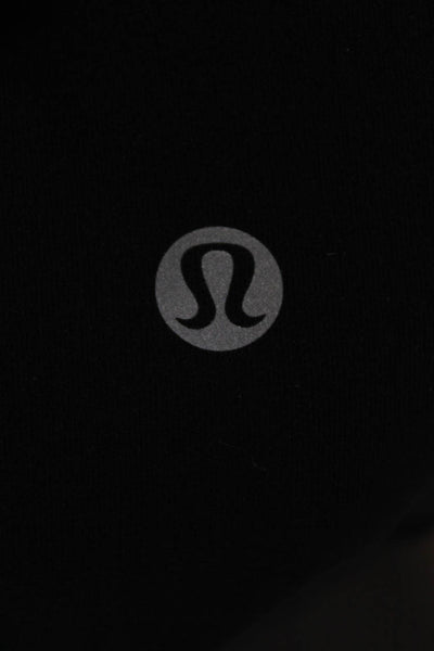 Lululemon Womens Black Capri Leggings Polyester Size 4