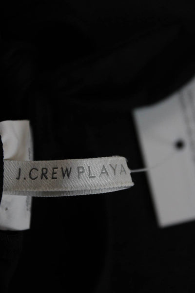 J Crew Womens Black Swimwear Top Polyamide Solid Size S