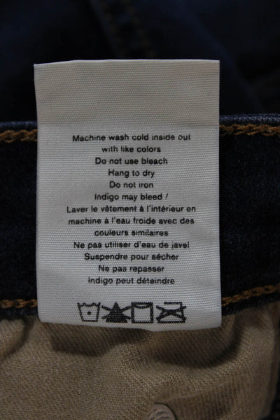 Rag & Bone Womens Skinny Blue Cotton Blend Jeans Size 26