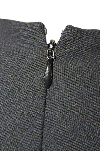 Adeam Women Fit & Flare Dress Black Sleeveless Size 8