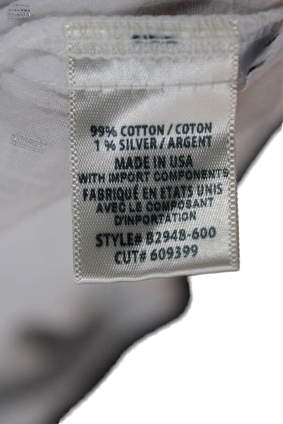 Bella Dahl Womens White Cotton Collared Button-Up Long Sleeve Top Size S
