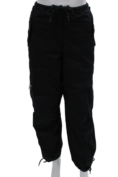 Samsoe & Samsoe Women Cargo Pants Black Cotton Size S
