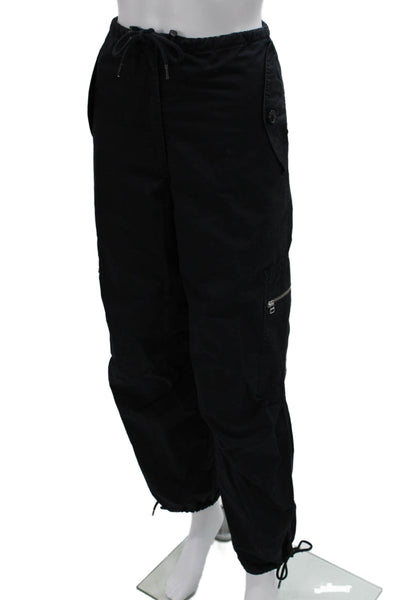 Samsoe & Samsoe Women Cargo Pants Black Cotton Size S