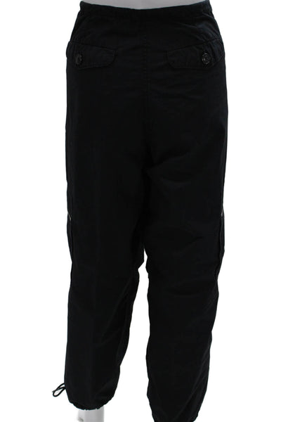 Samsoe & Samsoe Women Cargo Pants Black Cotton Size S