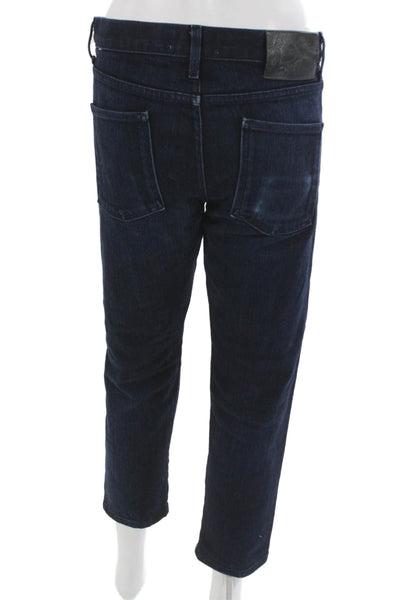 Naked & Famous Mens Tapered Blue Jeans Mid Rise Cotton Size 34