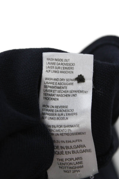 Paul Smith Mens Polo Short Sleeve Collared Blue Cotton Size L