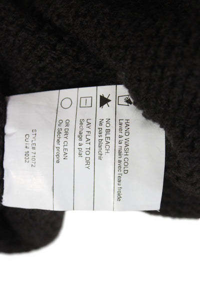 Vince Womens Sweater Dress Brown Wool Cowl Neck Long-Sleeve Size XS