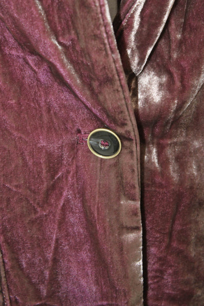 Anthropologie Women Basic Jacket Brown 3/4 Sleeve Bohemian Size S