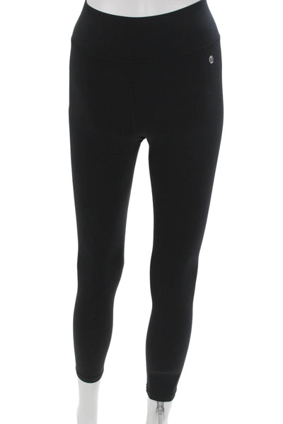 All Access Womens Ankle Leggings Black Nylon Size XS