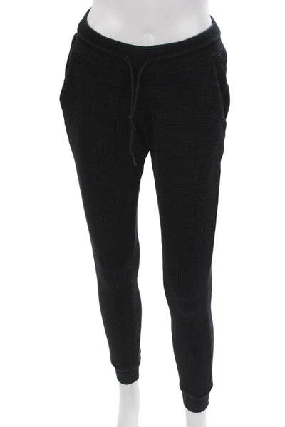 Cotton Citizen Women Jogger Pants Black 100% Cotton Drawstring Size S