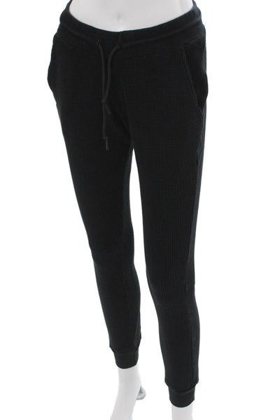 Cotton Citizen Women Jogger Pants Black 100% Cotton Drawstring Size S