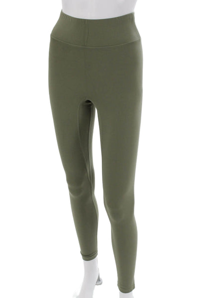 All Access Women Green Ankle Leggings Nylon Size XS