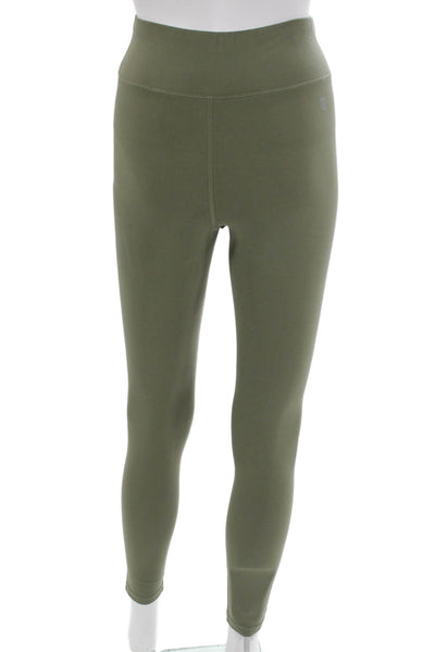 All Access Women Green Ankle Leggings Nylon Size XS