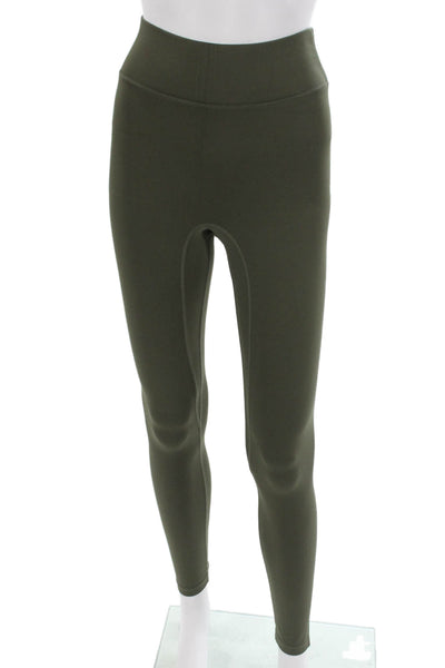 All Access Womens Compression Nylon Leggings Green Size 2XS