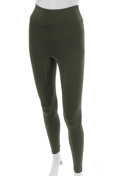 All Access Womens Compression Nylon Leggings Green Size 2XS