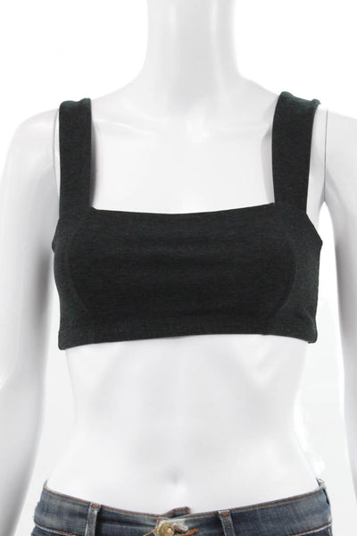 Beyond Yoga Womens Pullover Stretch Sports Bra Black Size Small