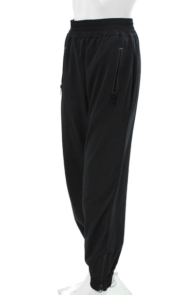 Smythe Womens Black Jogger Pants Polyester Size XS
