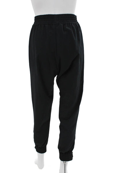 Smythe Womens Black Jogger Pants Polyester Size XS